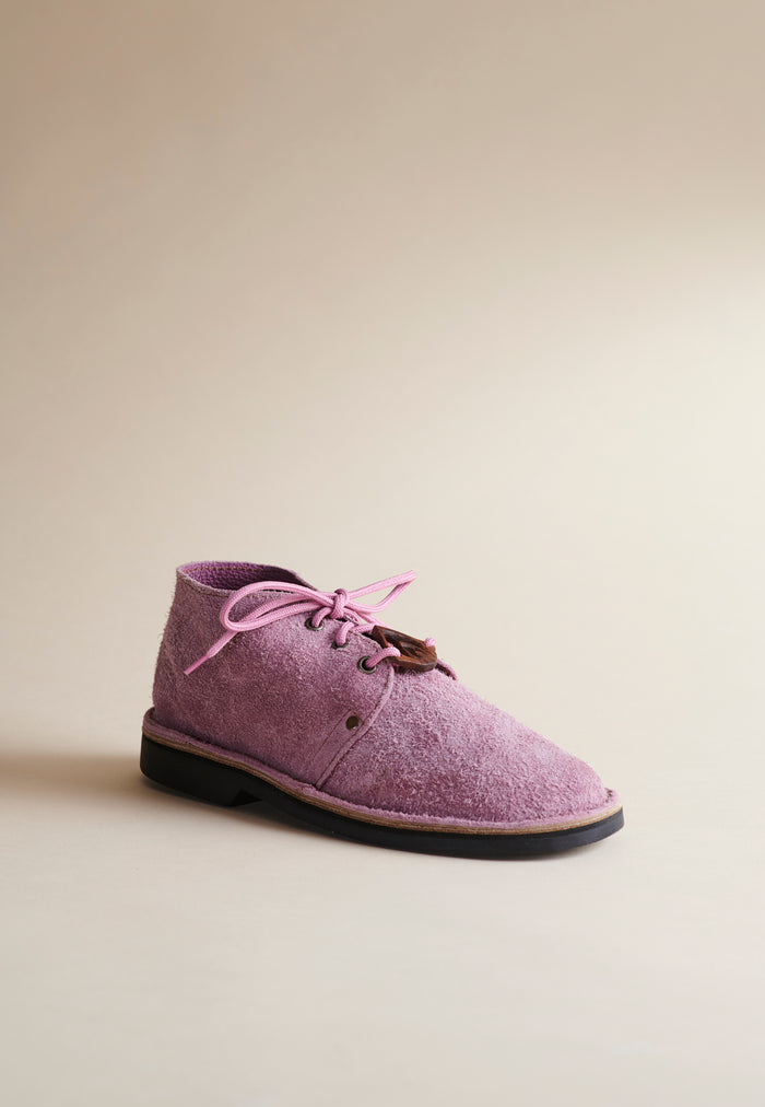 Brother Vellies Erongo Vellies In Lavender Suede