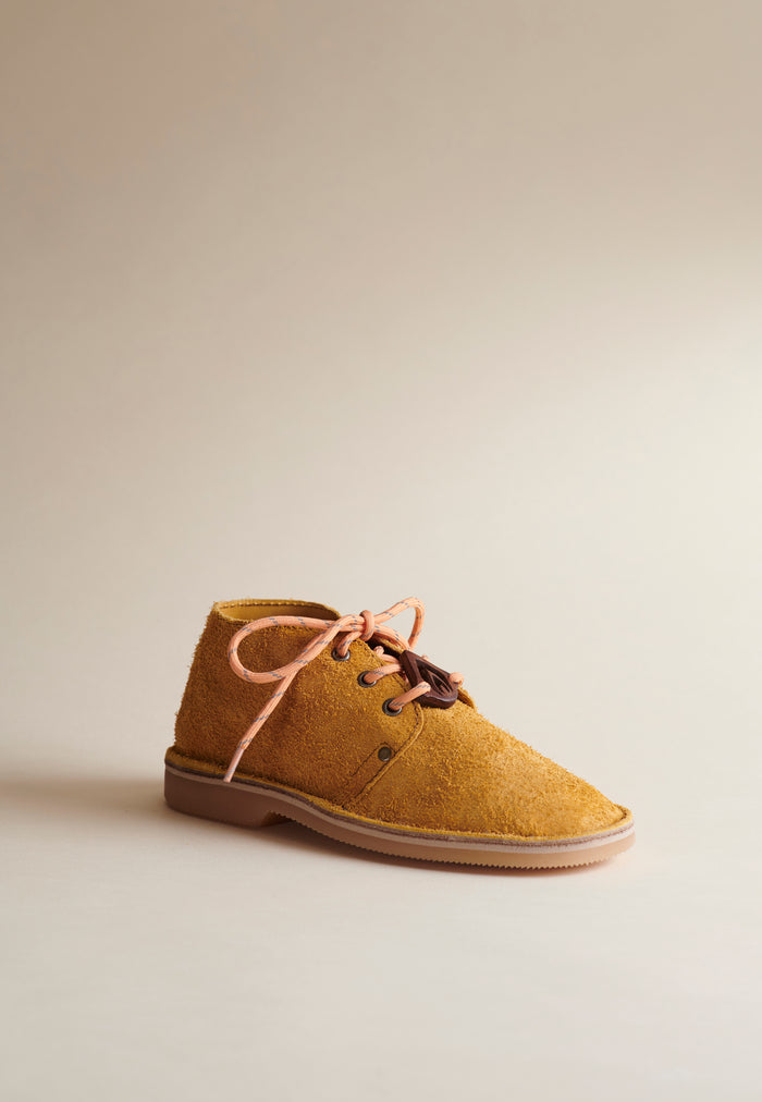 brother vellies Erongo Vellies in Mustard Suede