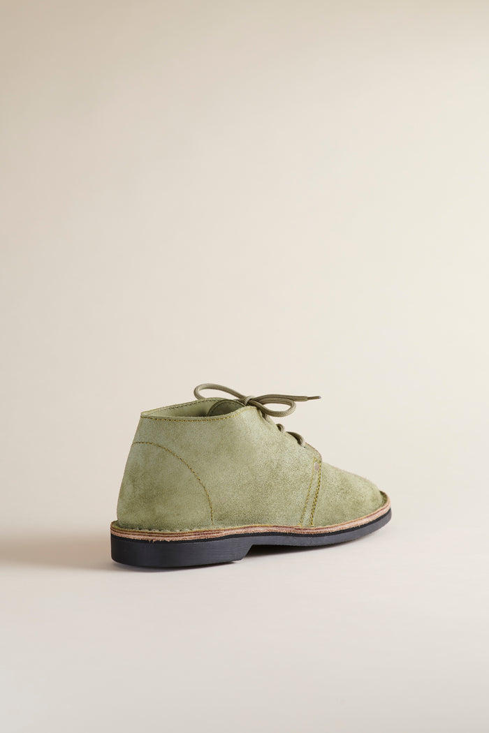 Brother Vellies Erongo Vellies In Olive Suede