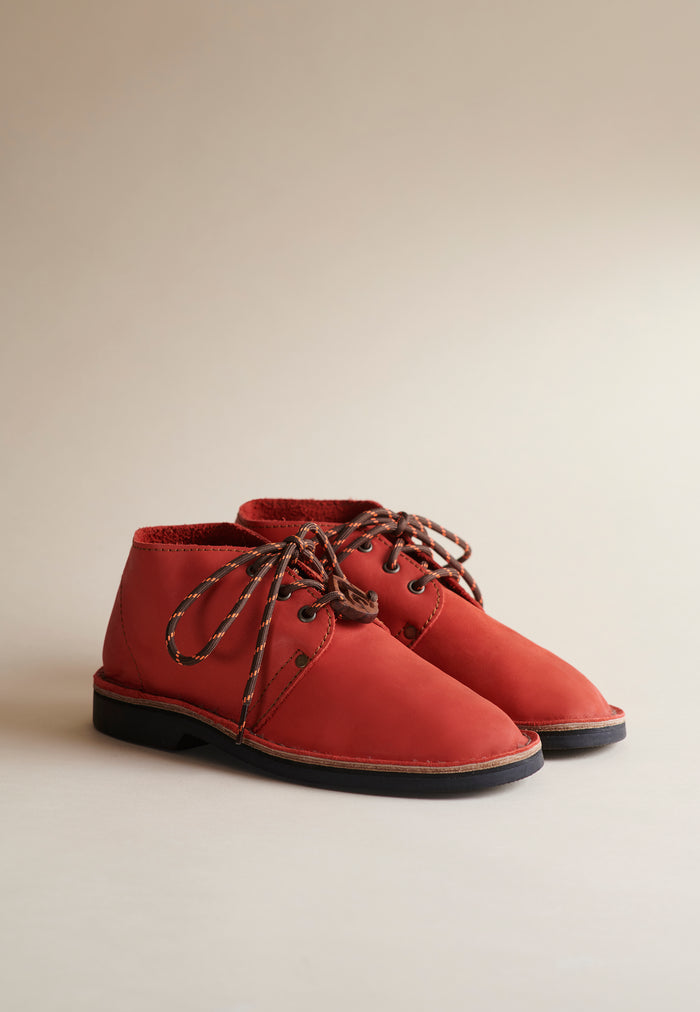 brother vellies Erongo Vellies in Red Leather