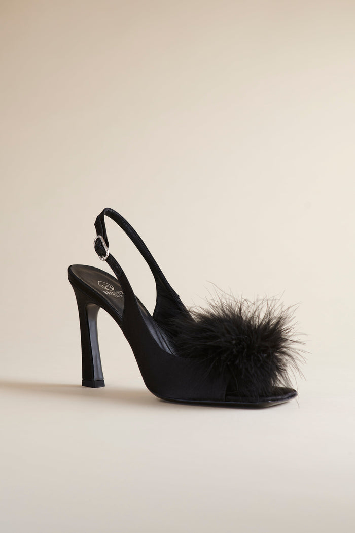 Brother Vellies Holly Pump In Midnight Satin