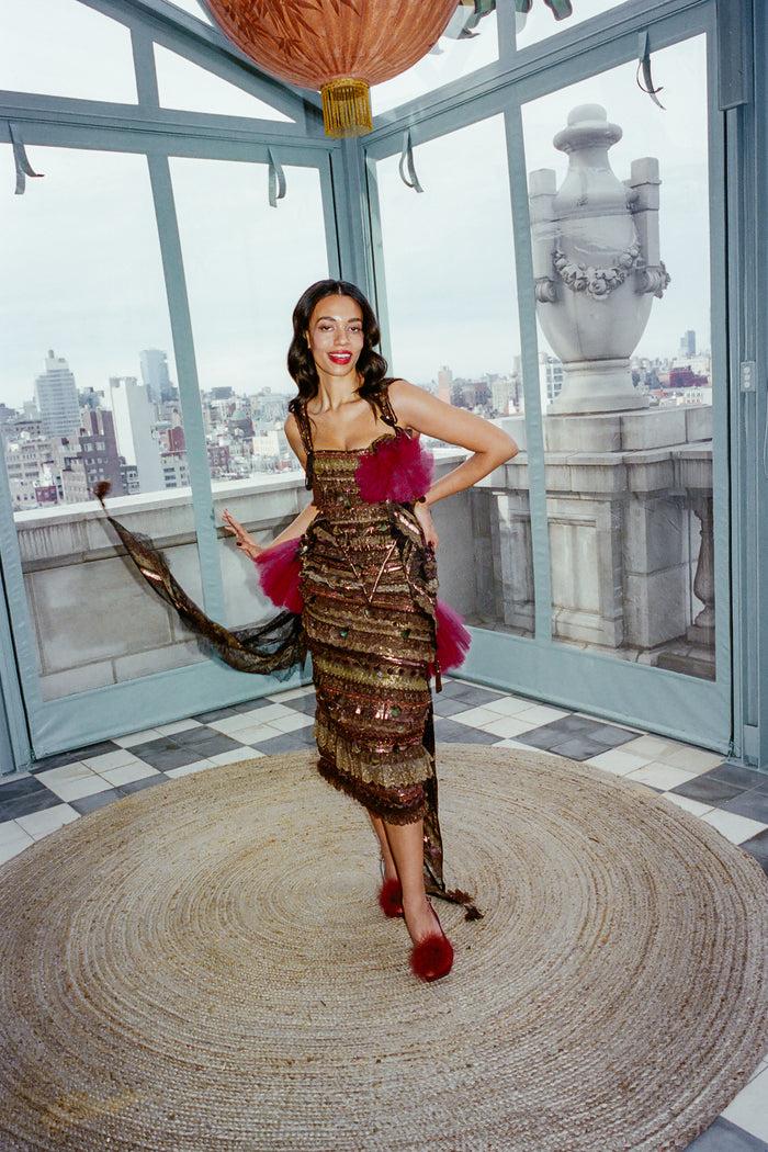 Brother Vellies Holly Pump In Oxblood