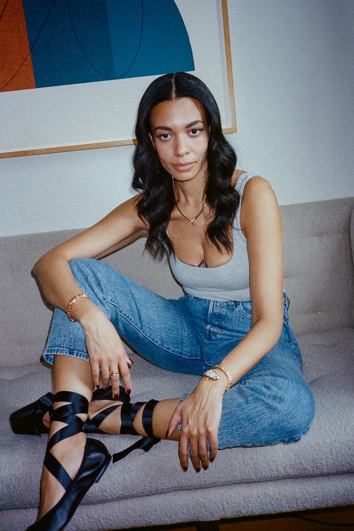 Brother Vellies Lali Ballet Flat In Midnight