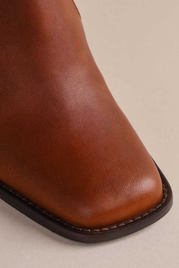 Brother Vellies Lauryn Boot In Caramel