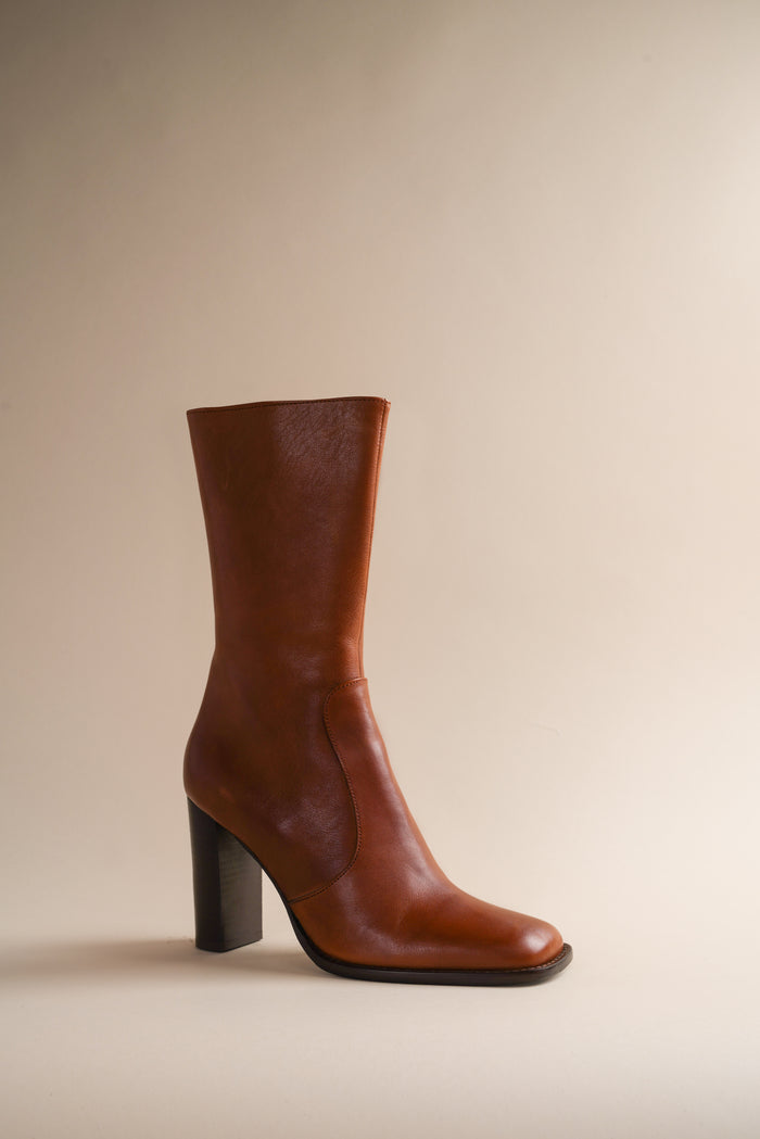 brother vellies Lauryn Boot in Caramel