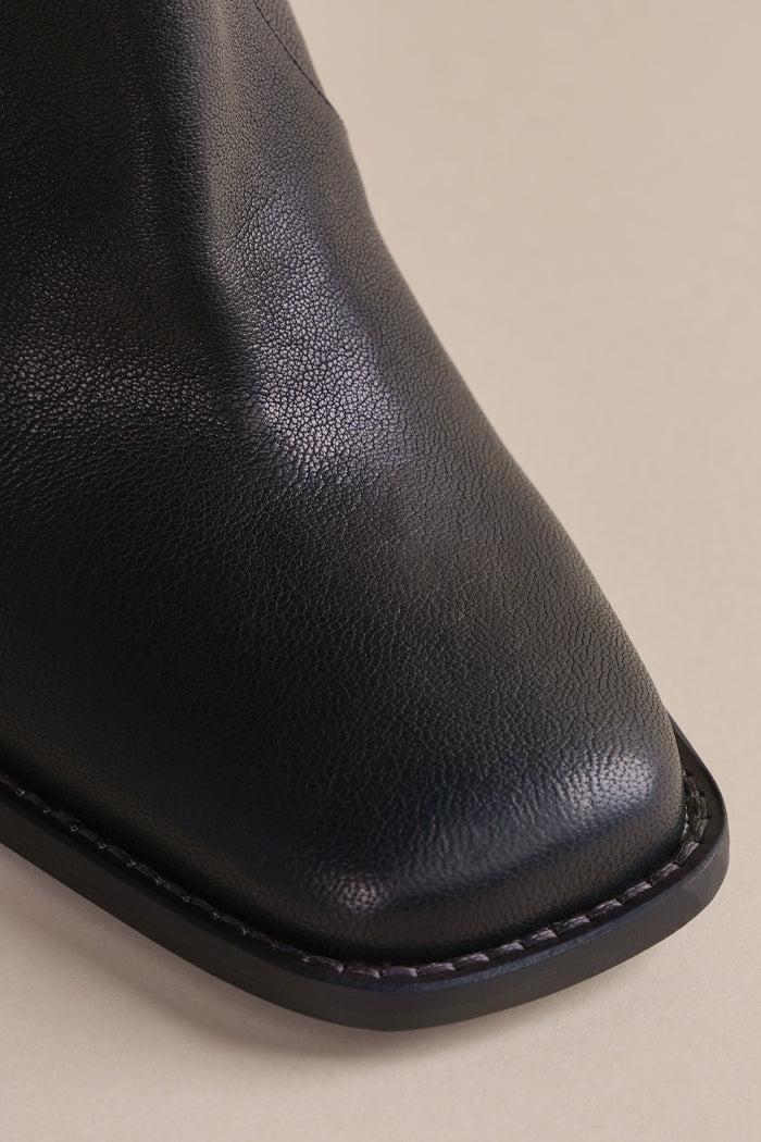 Brother Vellies Lauryn Boot In Midnight