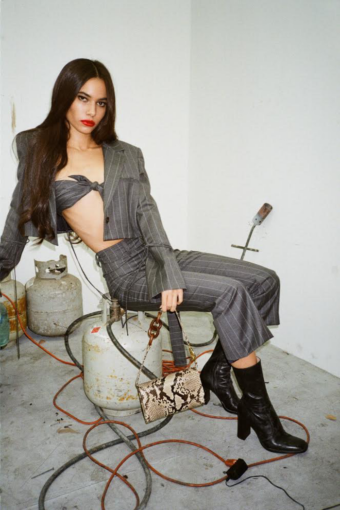 Brother Vellies Lauryn Boot In Midnight