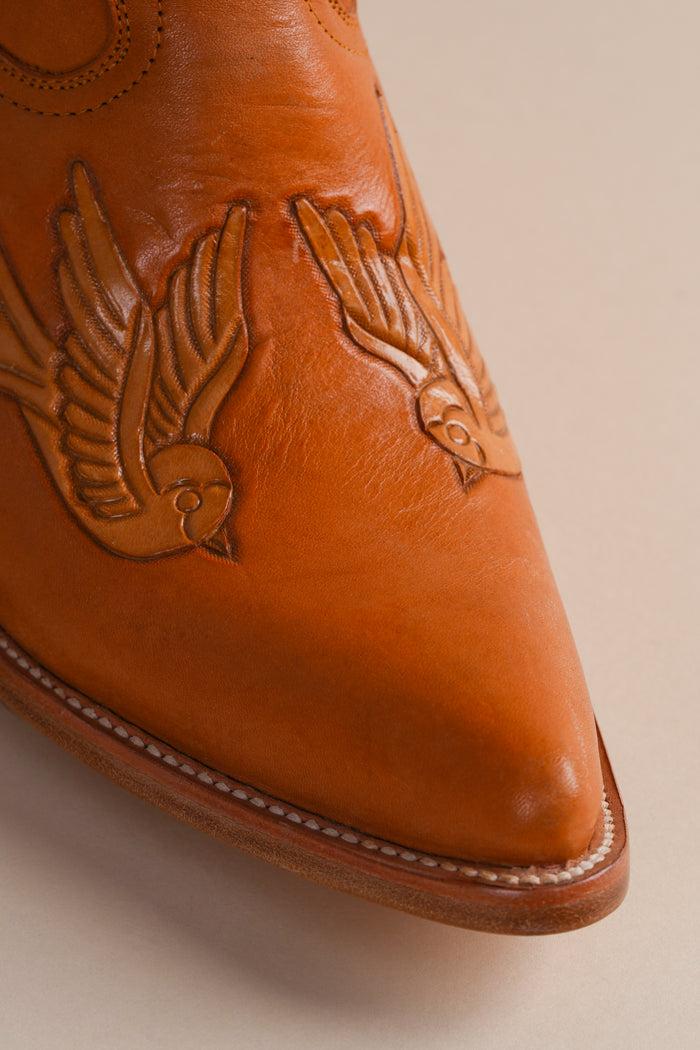 Brother Vellies Mermaid Doodle Cowboy Boots