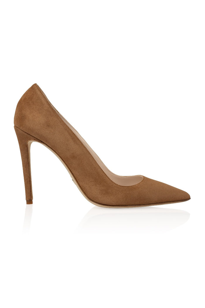 Brother Vellies Nude Pump In Eartha