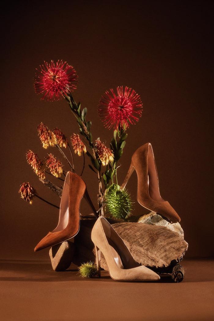 Brother Vellies Nude Pump In Eartha