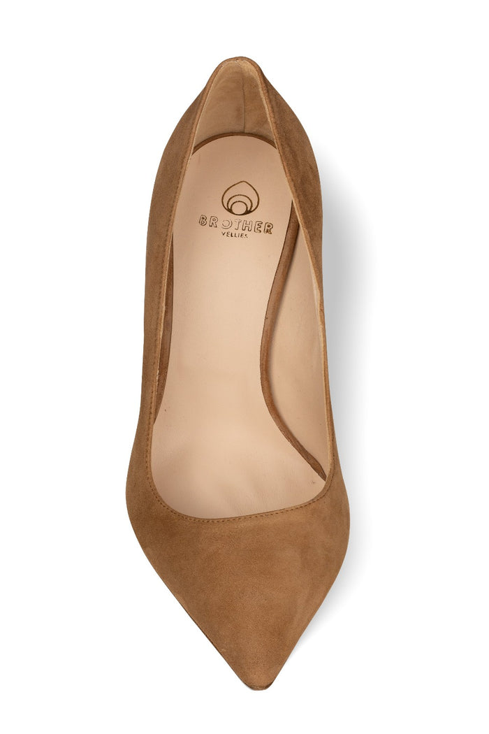 Brother Vellies Nude Pump In Eartha
