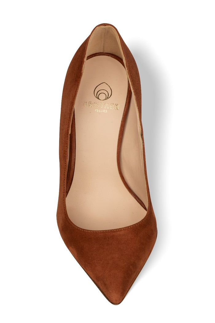 Brother Vellies Nude Pump In Maya