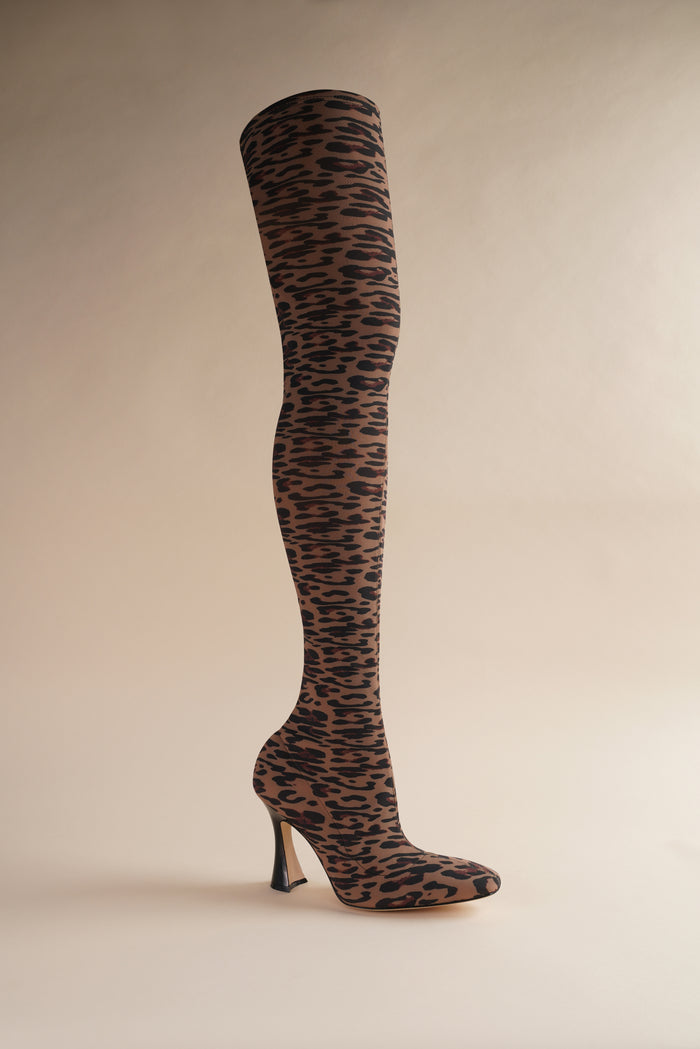 brother vellies OTK Brandy Boots in Leopard