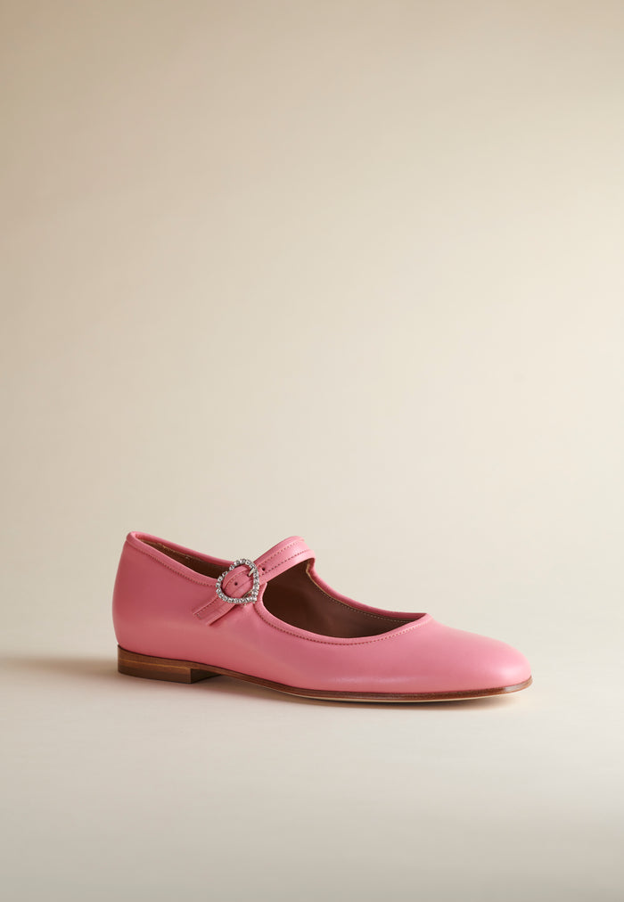Brother Vellies Picnic Shoe In Flamingo