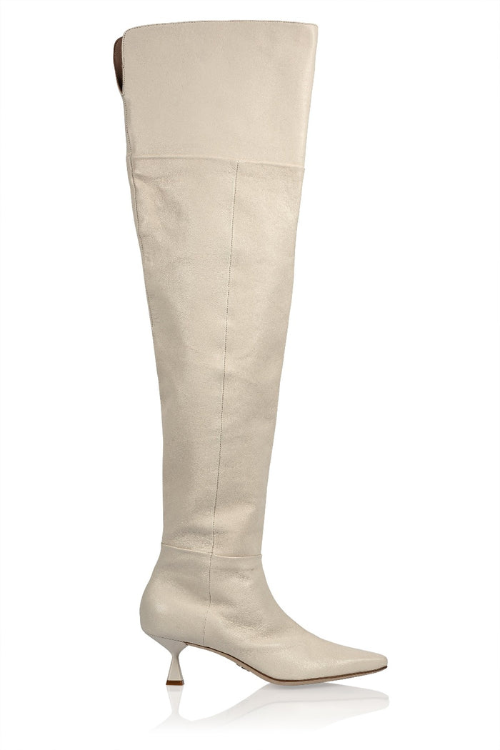 Brother Vellies Ronstadt Boot In Ivory