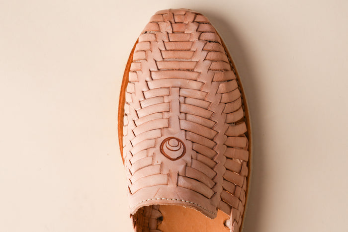 Brother Vellies Summer Huarache In Blush