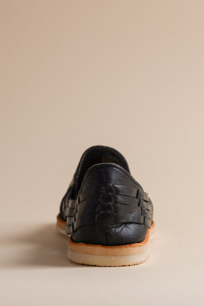 brother vellies Summer Huarache in Midnight