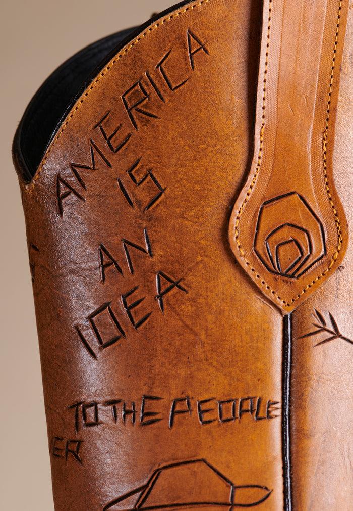 Brother Vellies Tree Of Life Doodle Cowboy Boot