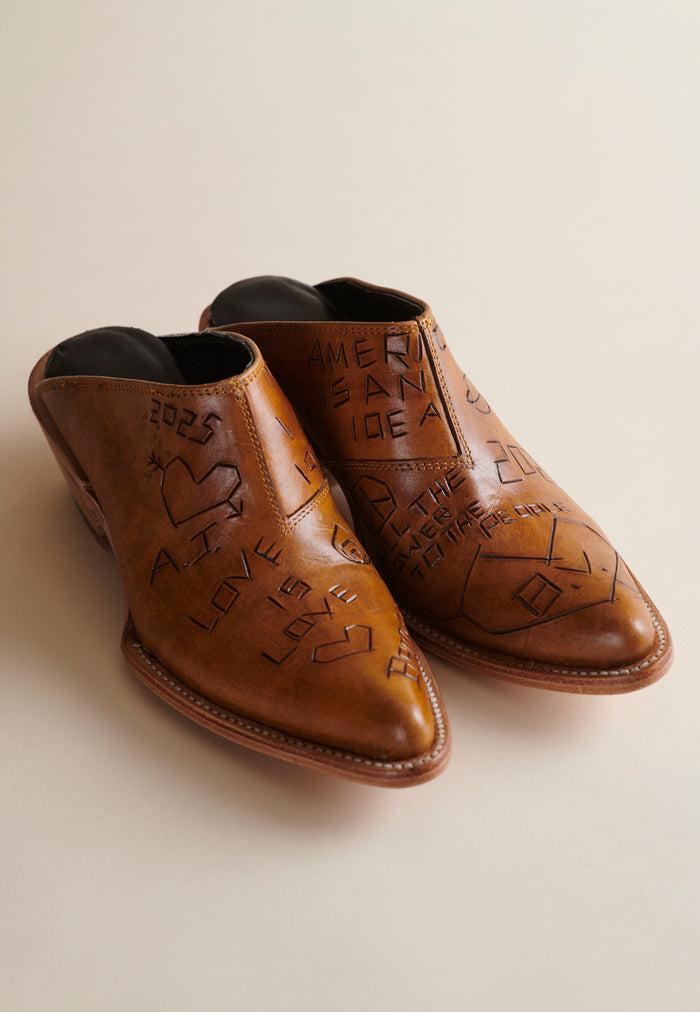 Brother Vellies Tree Of Life Doodle Mule