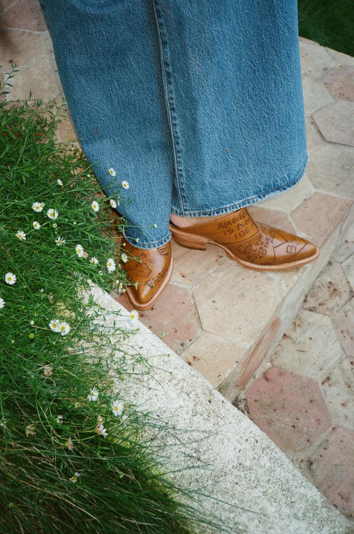 Brother Vellies Tree Of Life Doodle Mule