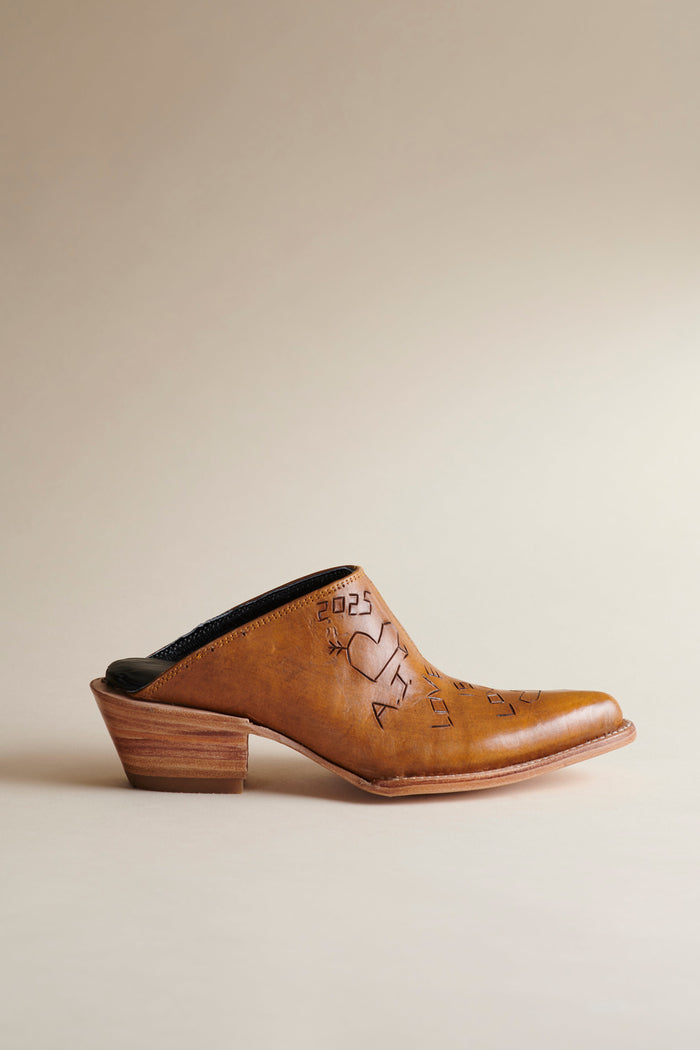 brother vellies Tree of Life Doodle Mule