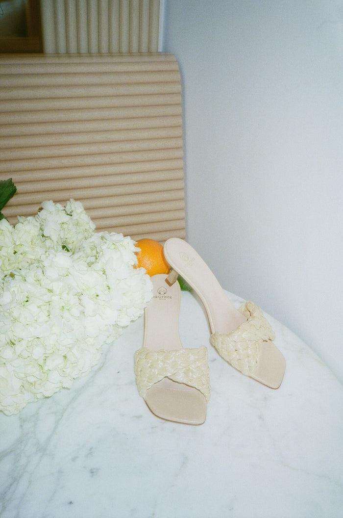 Brother Vellies Tuesday Mule In Raffia