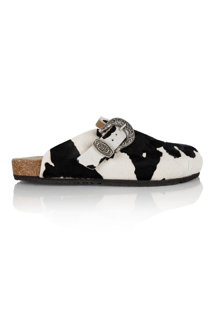 Brother Vellies Women's Greg Shoe In Black Cow