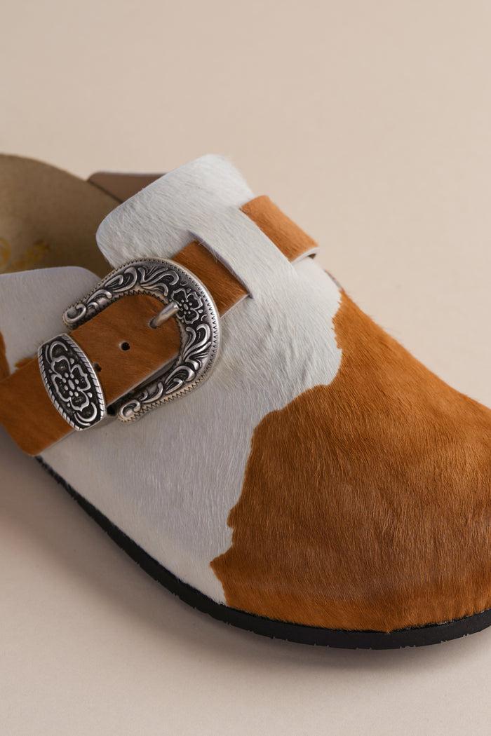brother Vellies Women's Greg Shoe In Brown Cow