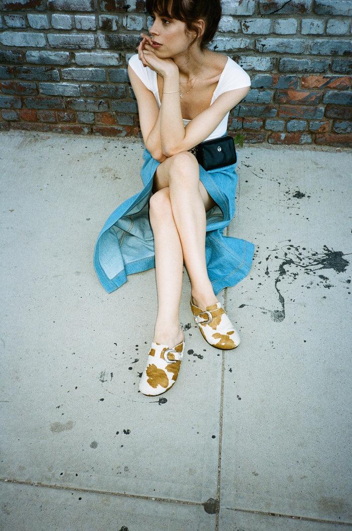 brother vellies Women's Greg Shoe in Brown Cow