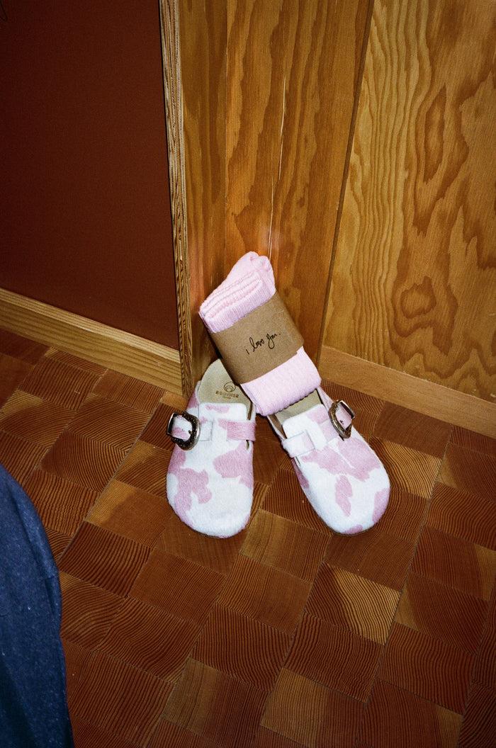 Brother Vellies Women's Greg Shoe In Strawberry Cow