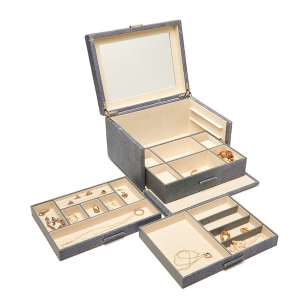 Brouk & Co Aiden 3 Tray Jewelry Box