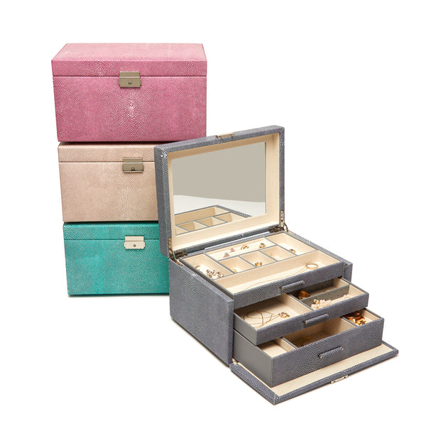 brouk & co Aiden 3 Tray Jewelry Box