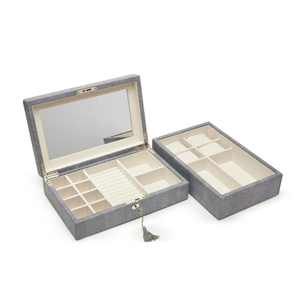 Brouk & Co Aiden Stackable Jewelry Box - Set Of 2