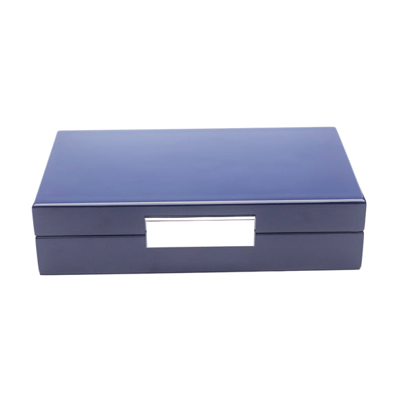 Brouk & Co Blue Lacquer Dominos Set