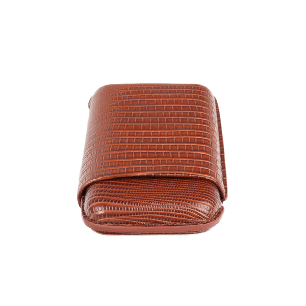 Brouk & Co Brown Lizard Triple Cigar Holder