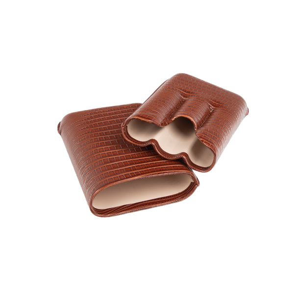 brouk & co Brown Lizard Triple Cigar Holder