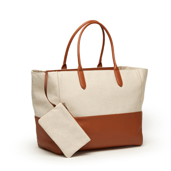 brouk & co Capri Tote Bag With Pouch