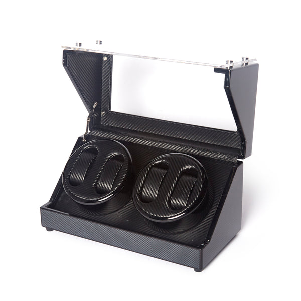 brouk & co Carbon Fiber 4-Slot Watch Winder