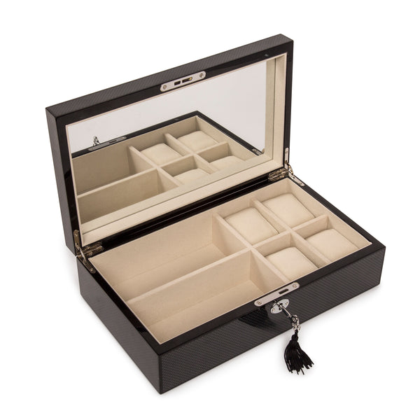 brouk & co Carbon Fiber Stackable Jewelry Box