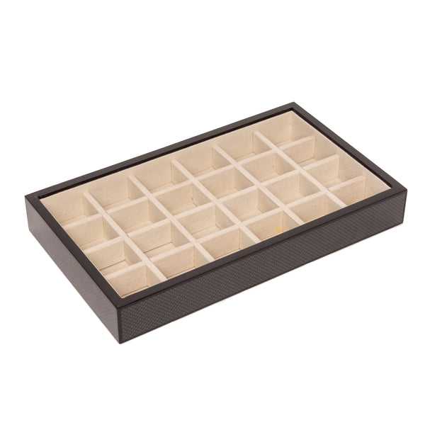 brouk & co Carbon Fiber Stackable Tray - Cufflinks