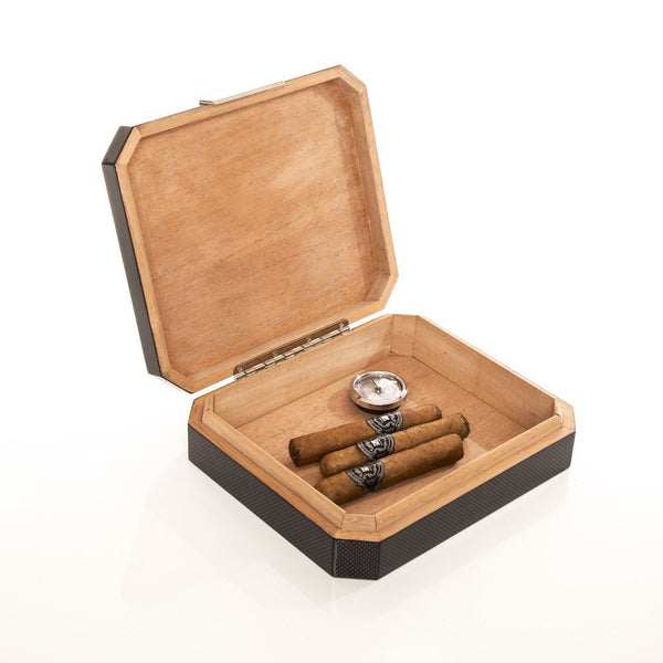 brouk & co Carbon Fiber: Veneer Humidor