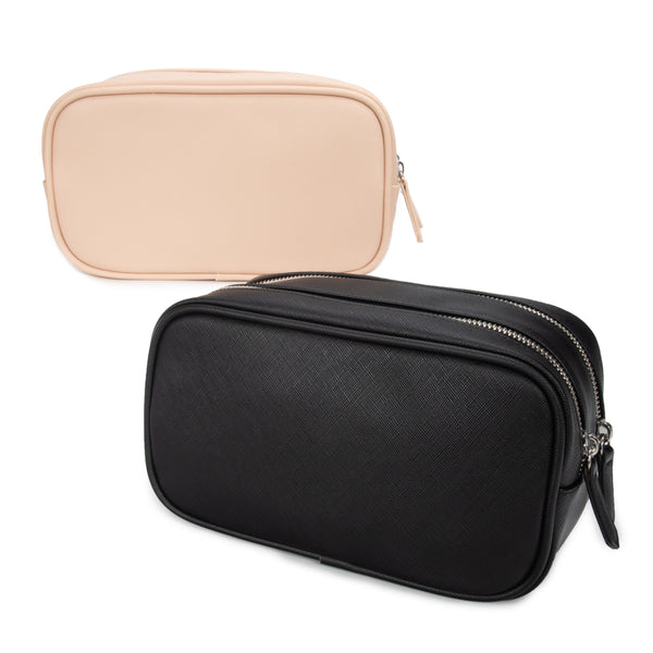 brouk & co Corie Double Zip Cosmetic Case