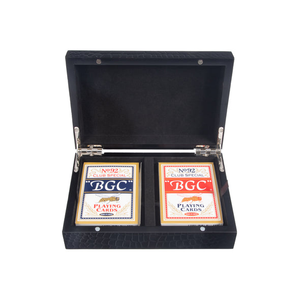 brouk & co Croc Laser Engraved Card Set