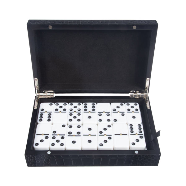 brouk & co Croc Laser Engraved Domino Set