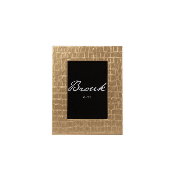 Brouk & Co Croco Leather Frame