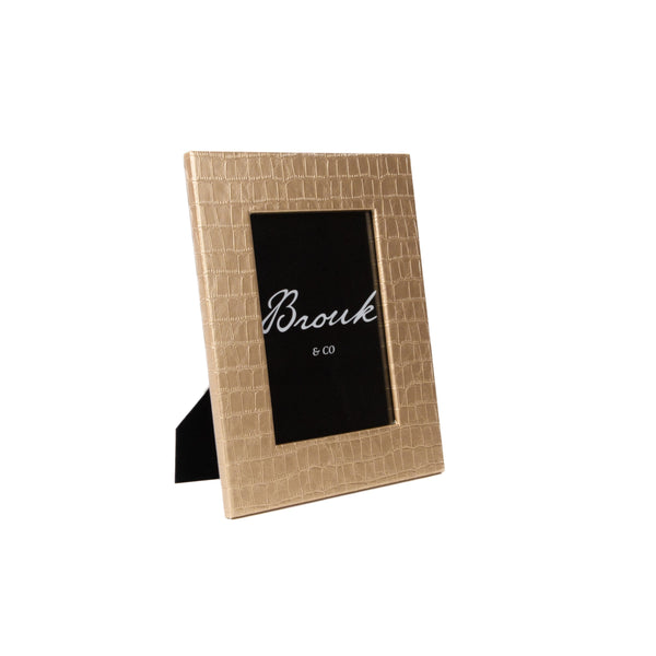 Brouk & Co Croco Leather Frame