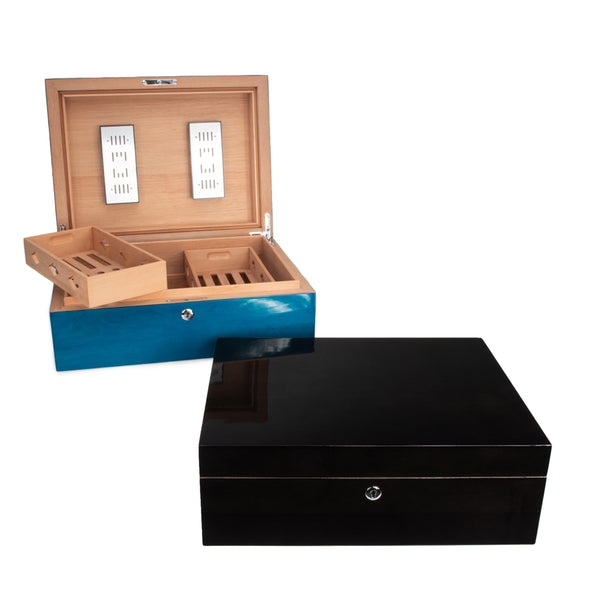 brouk & co Donovan Large Cigar Humidor Box