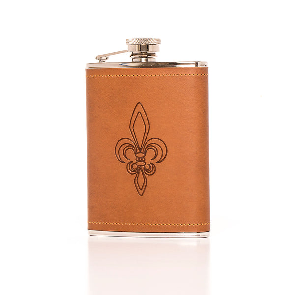 brouk & co Fleur de Lis Flask