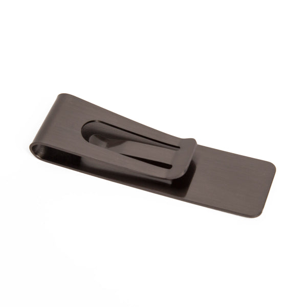 brouk & co Gunmetal Moneyclip