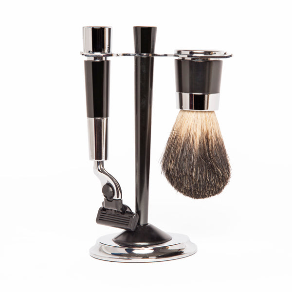 brouk & co Gunmetal Shaving Set